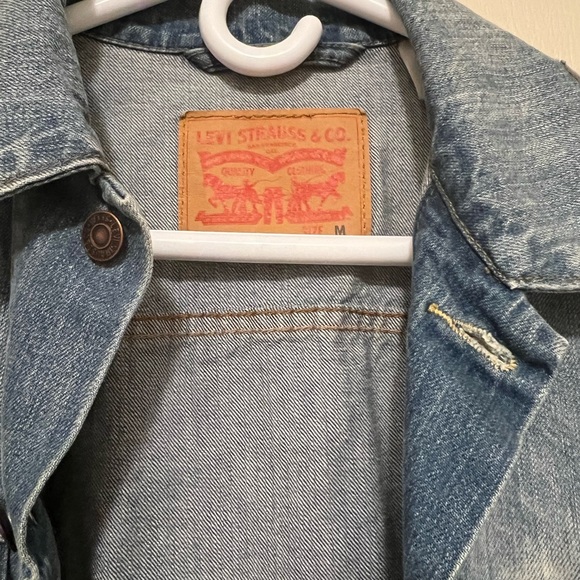 Levi Mens Jean Jacket - Picture 3 of 4